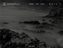 Tablet Screenshot of patternbreak.com